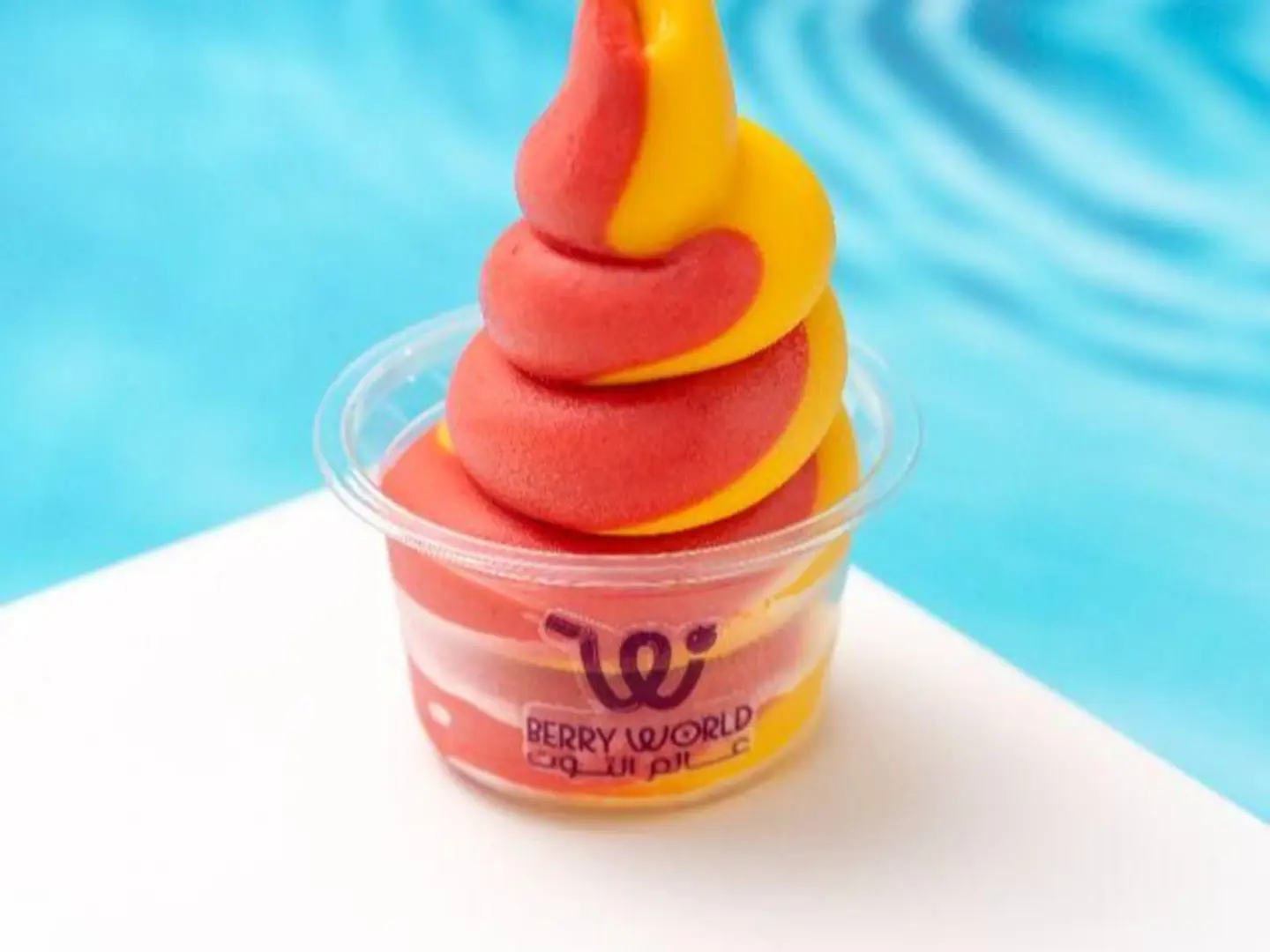 ايسكريم مكس مانجو توت