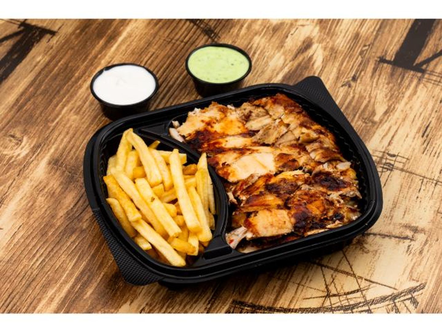 Chicken Shawarma Farrt Dish