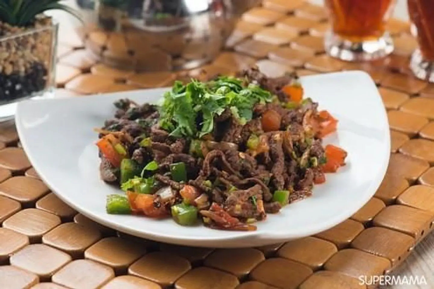 طاجن الشيف لحم وكبدة