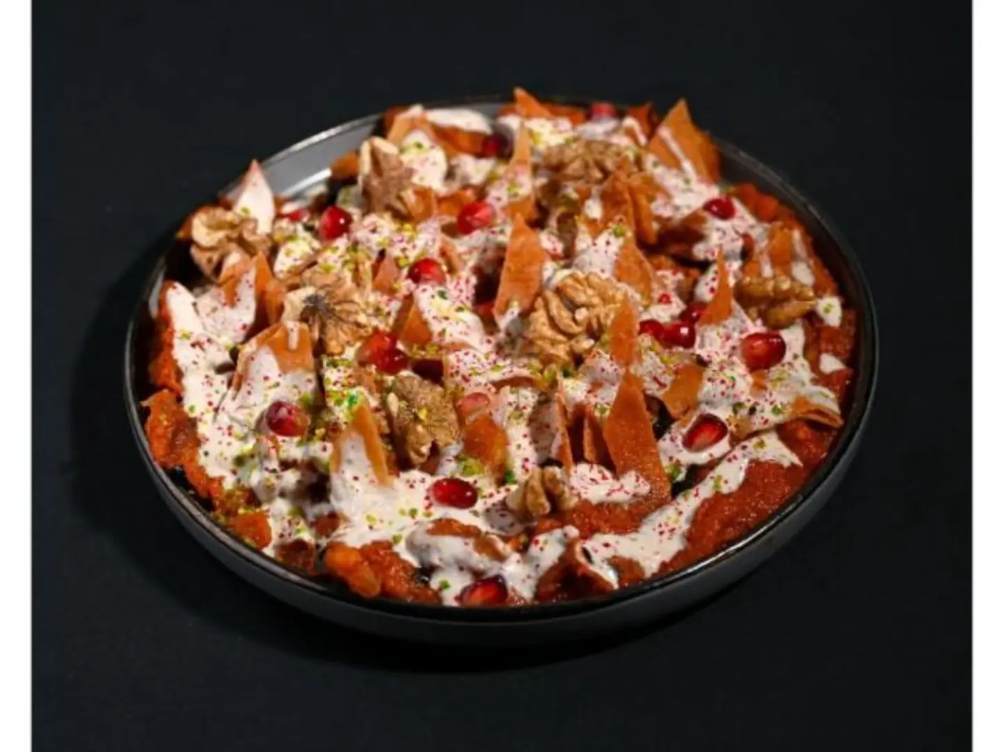 Eggplant Fatteh