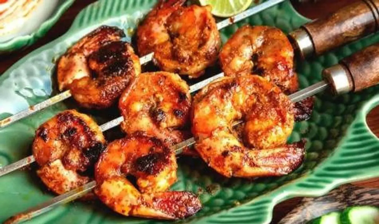 روبيان مشوي