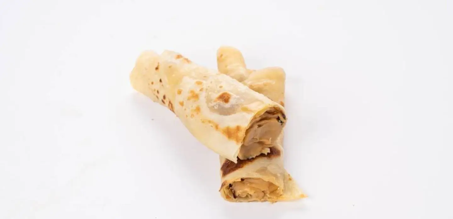 Chapati With Peanut Butter And Honey