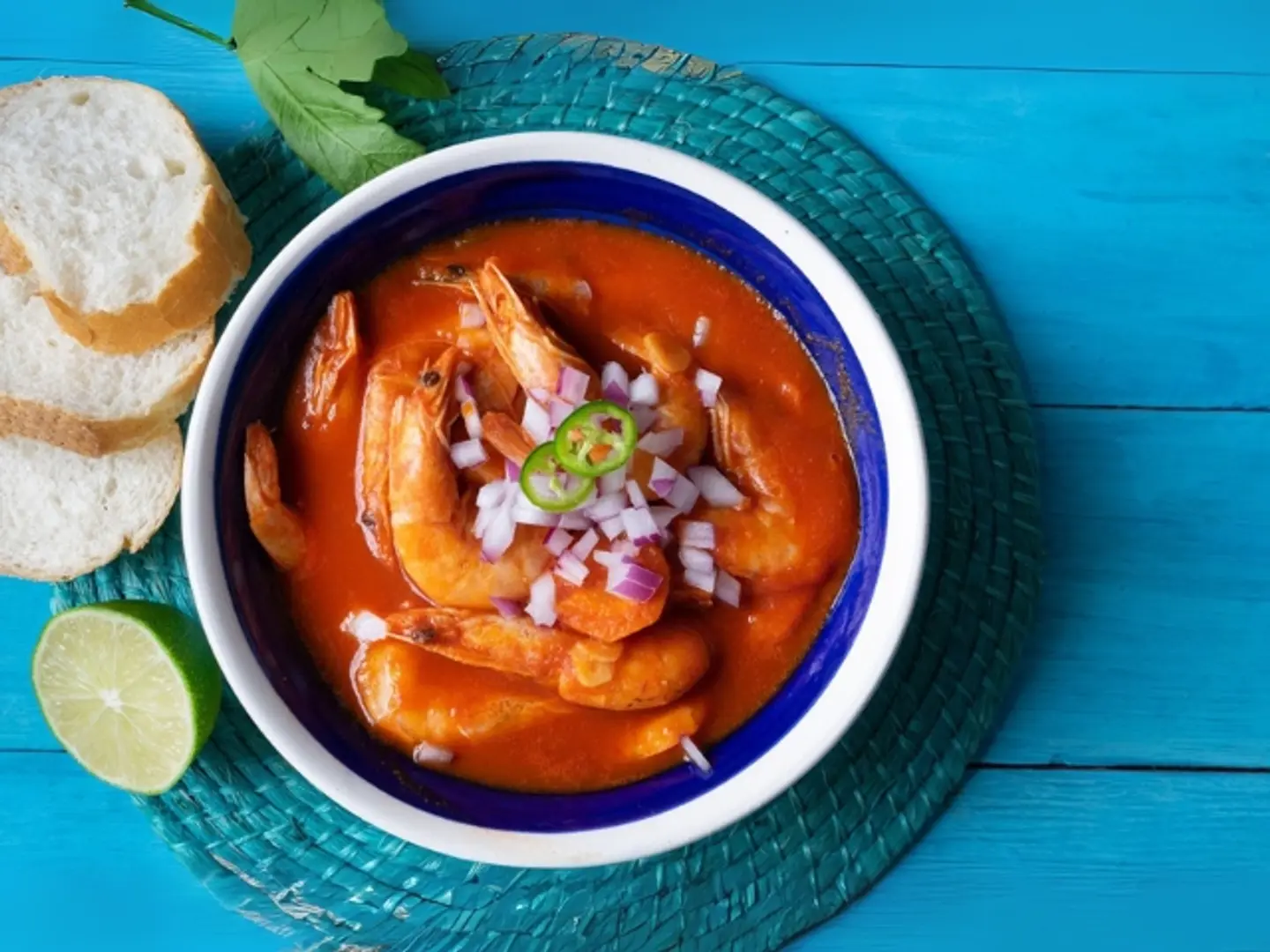 شوربة كريمة بالربيان