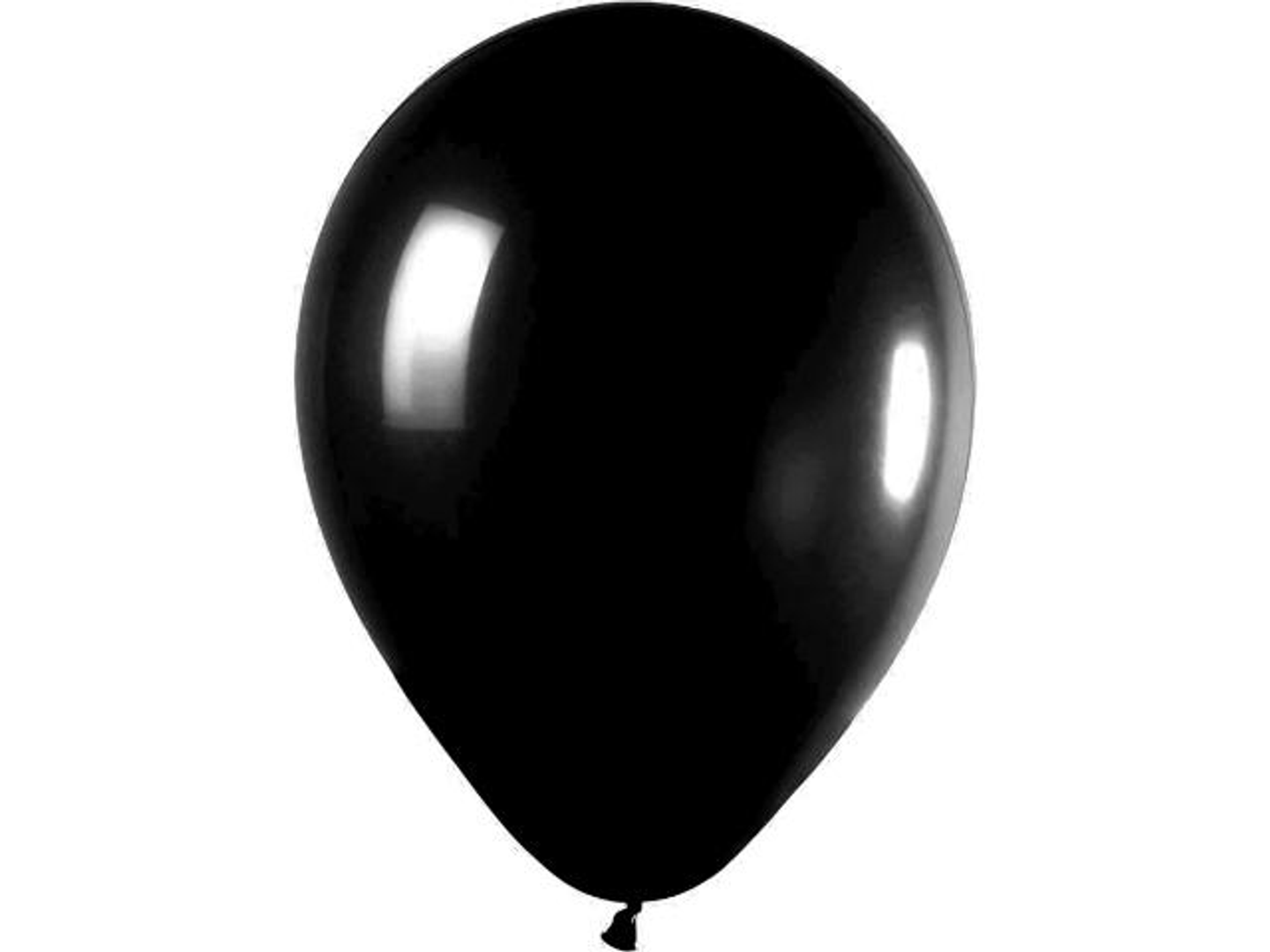 بالون هيليوم لون أسود