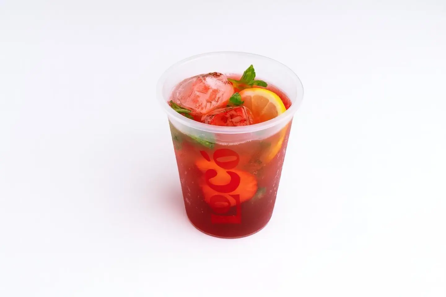 Red Strawberry Mojito