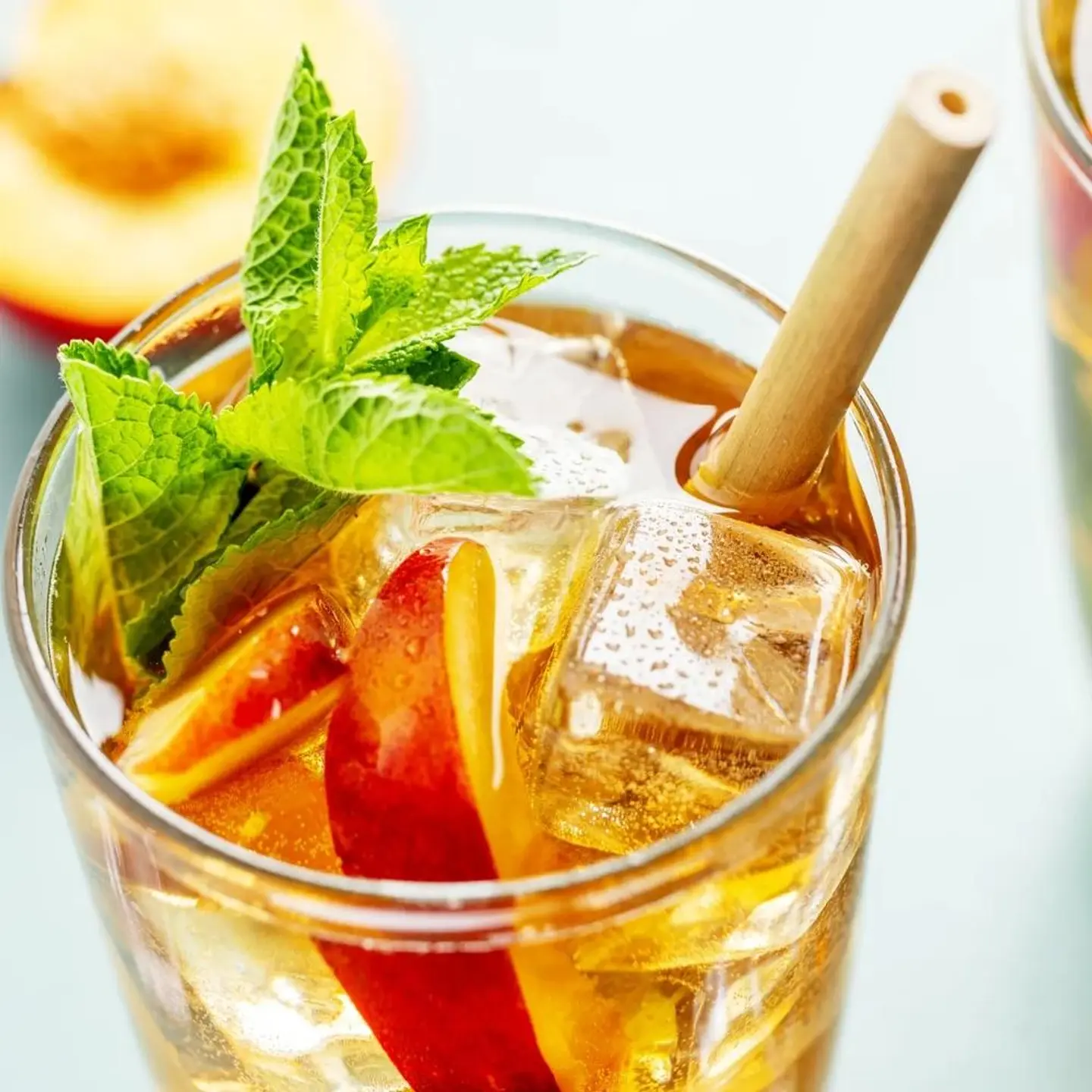 Iced Peach Tea