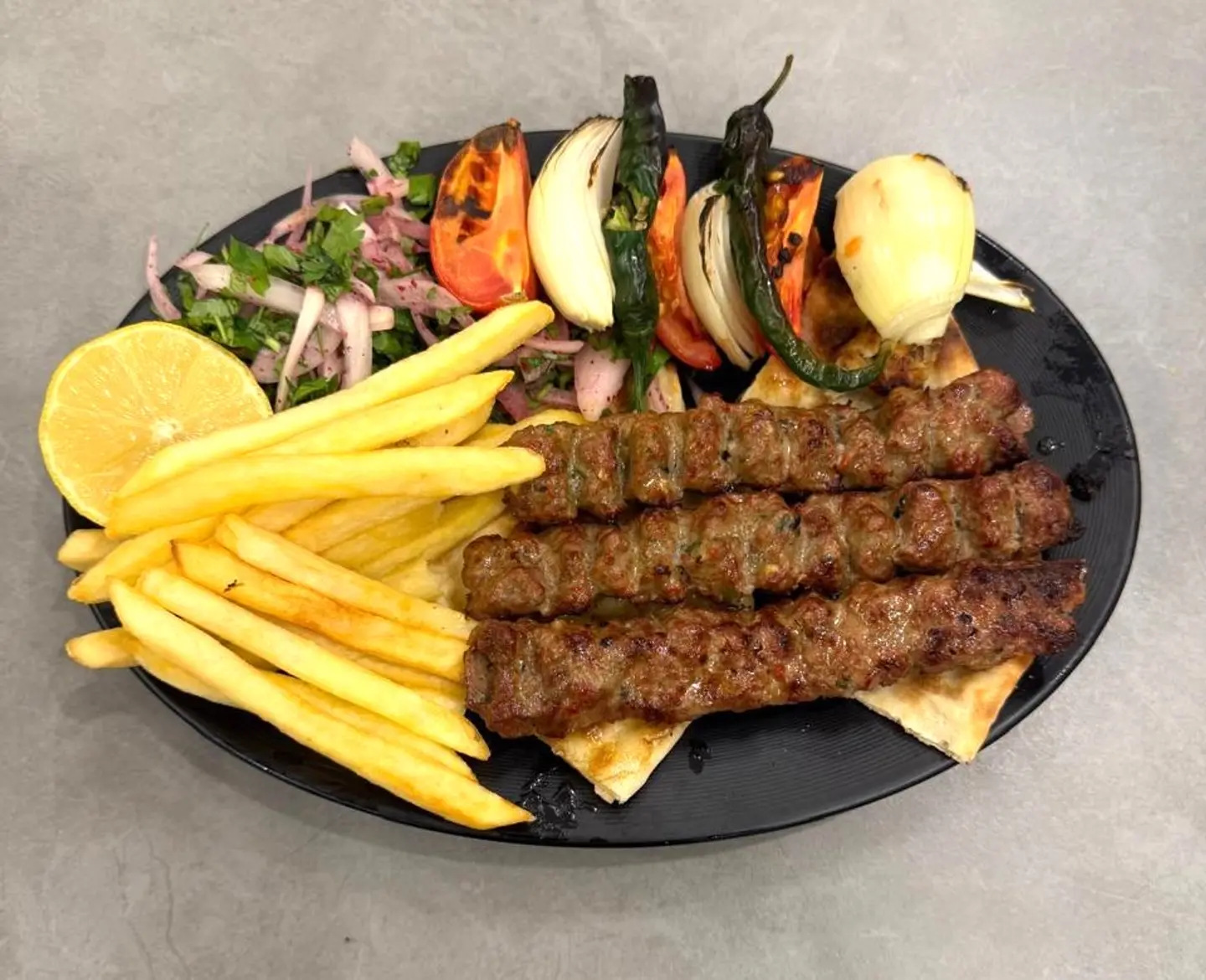 Lamb Kebab For One Person