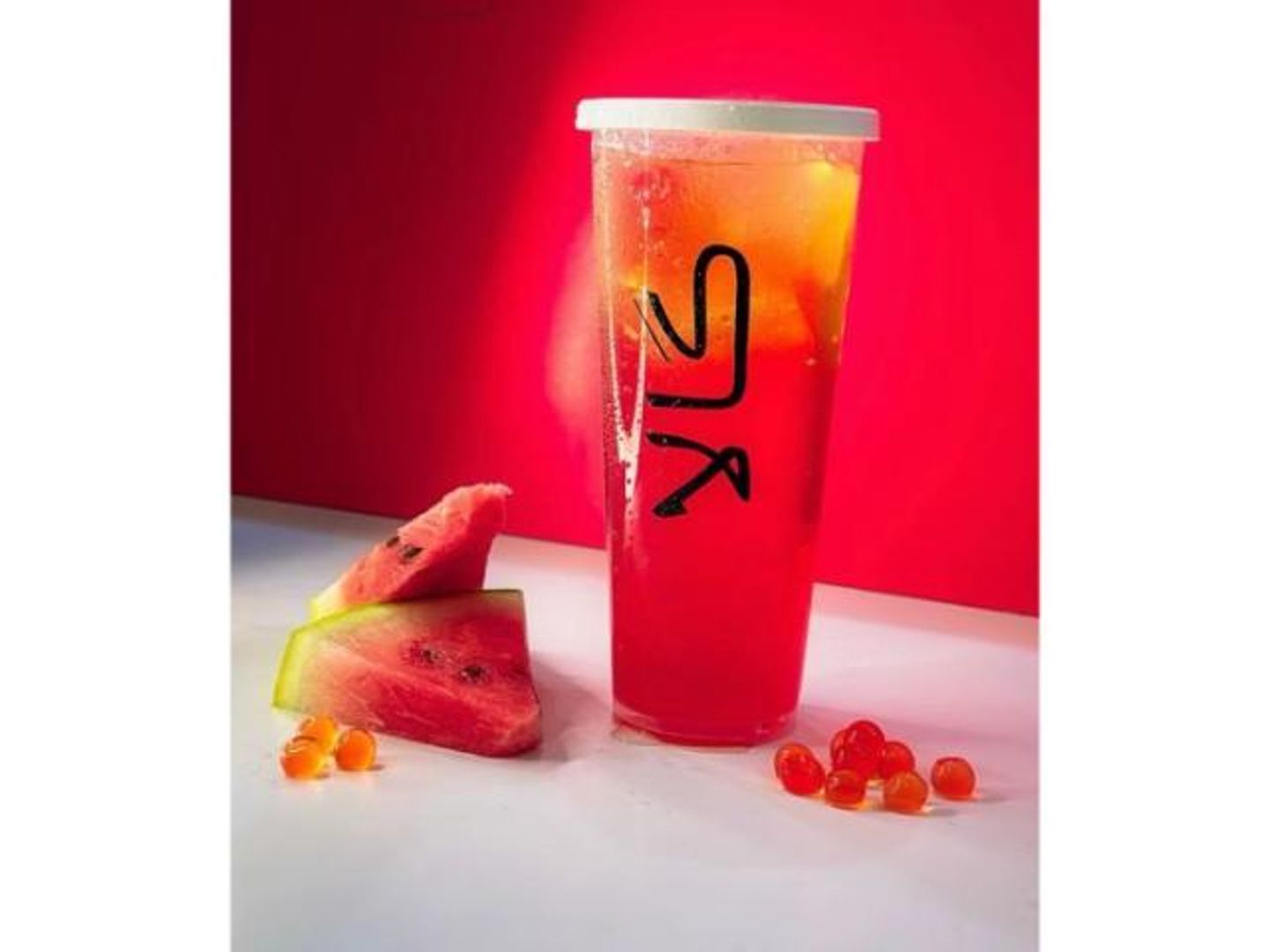 Ice Tea Boba Watermelon
