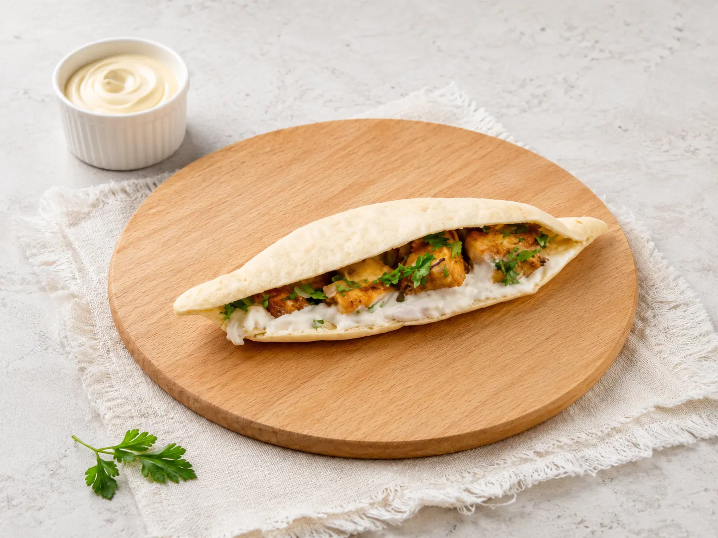 Shish Tawook Sandwich