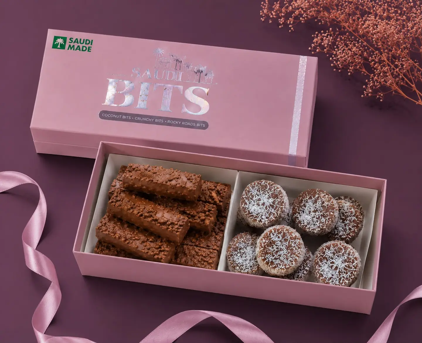 Premium Duo Box Crunchy And Coconut 22 Pieces