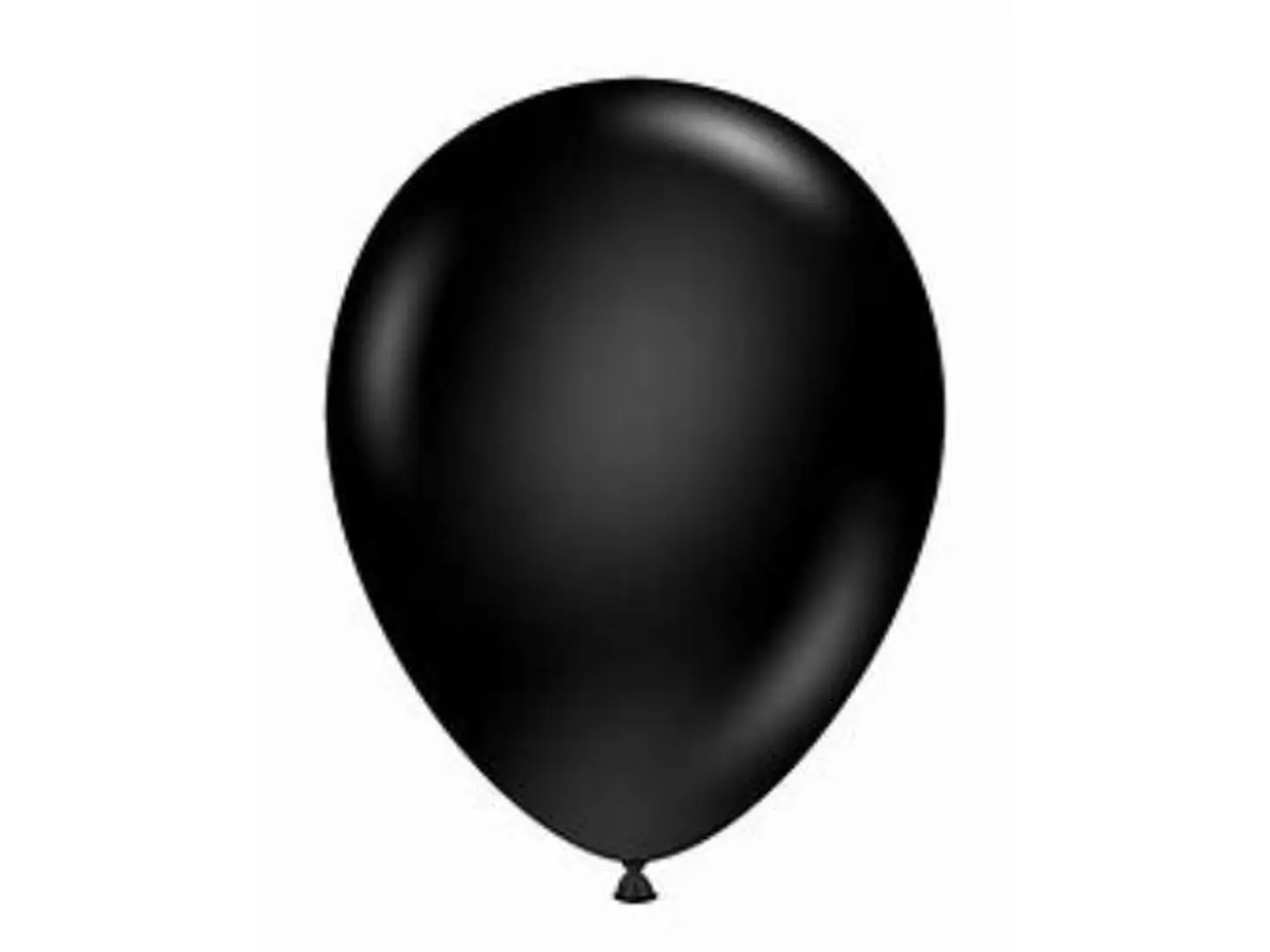 Black Helium Balloon
