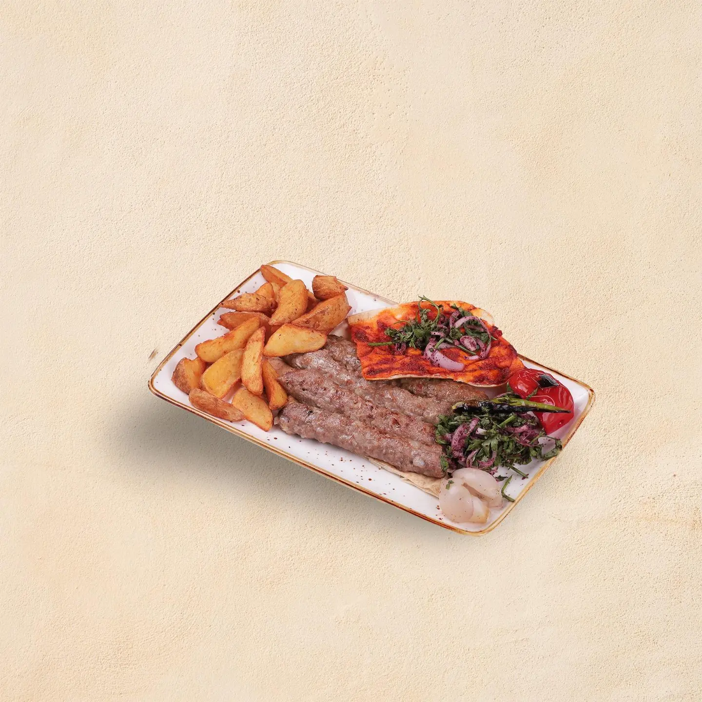 كباب لحم 4 شيش