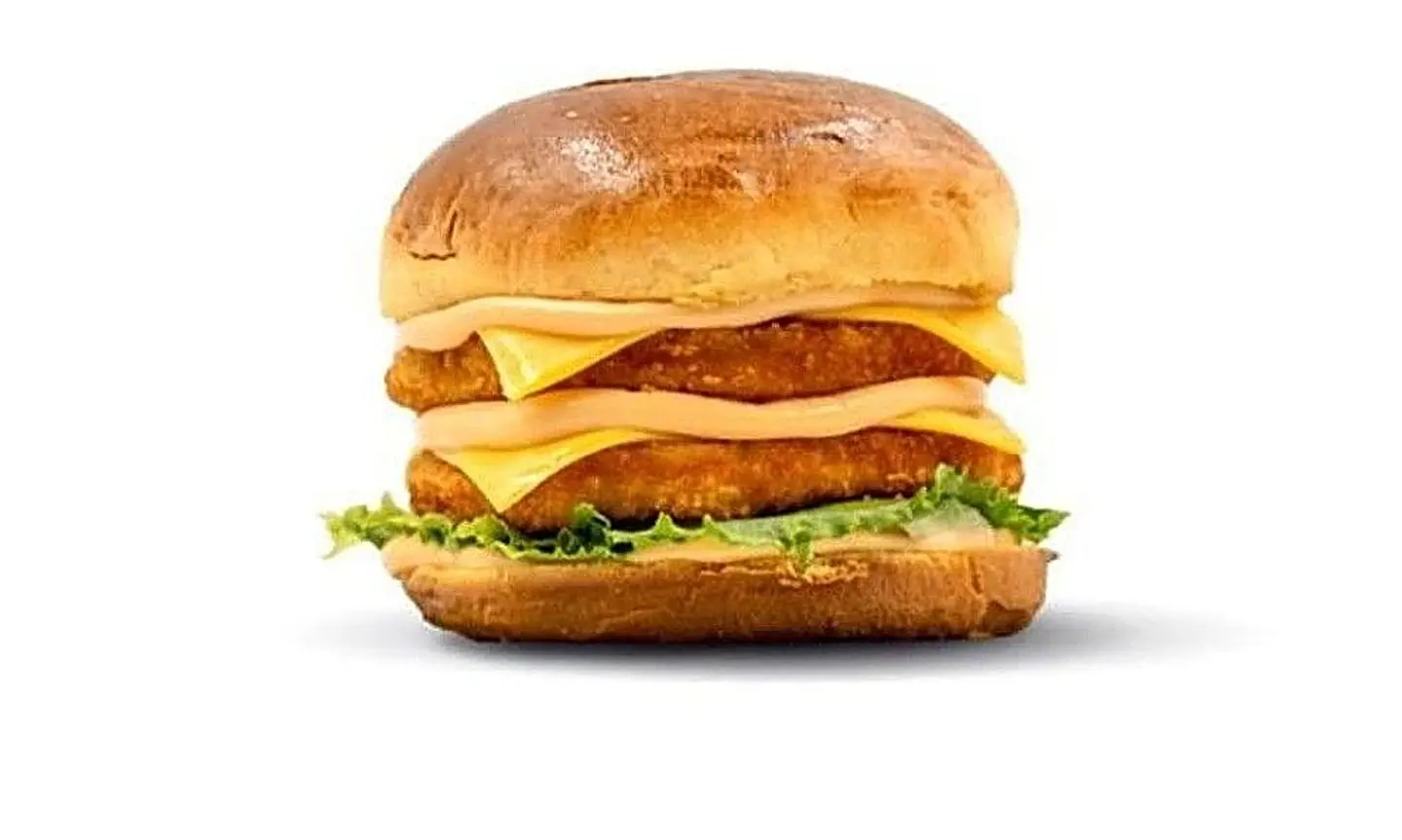 برجر دبل دجاج دبل جبنه