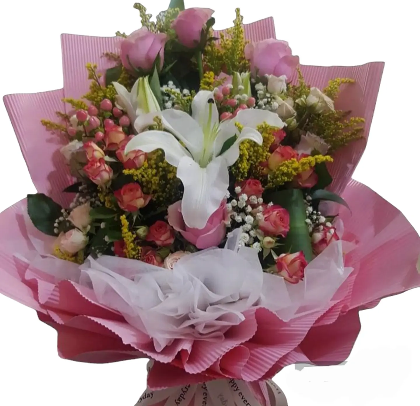 Mixed Flowers Bouquet 72