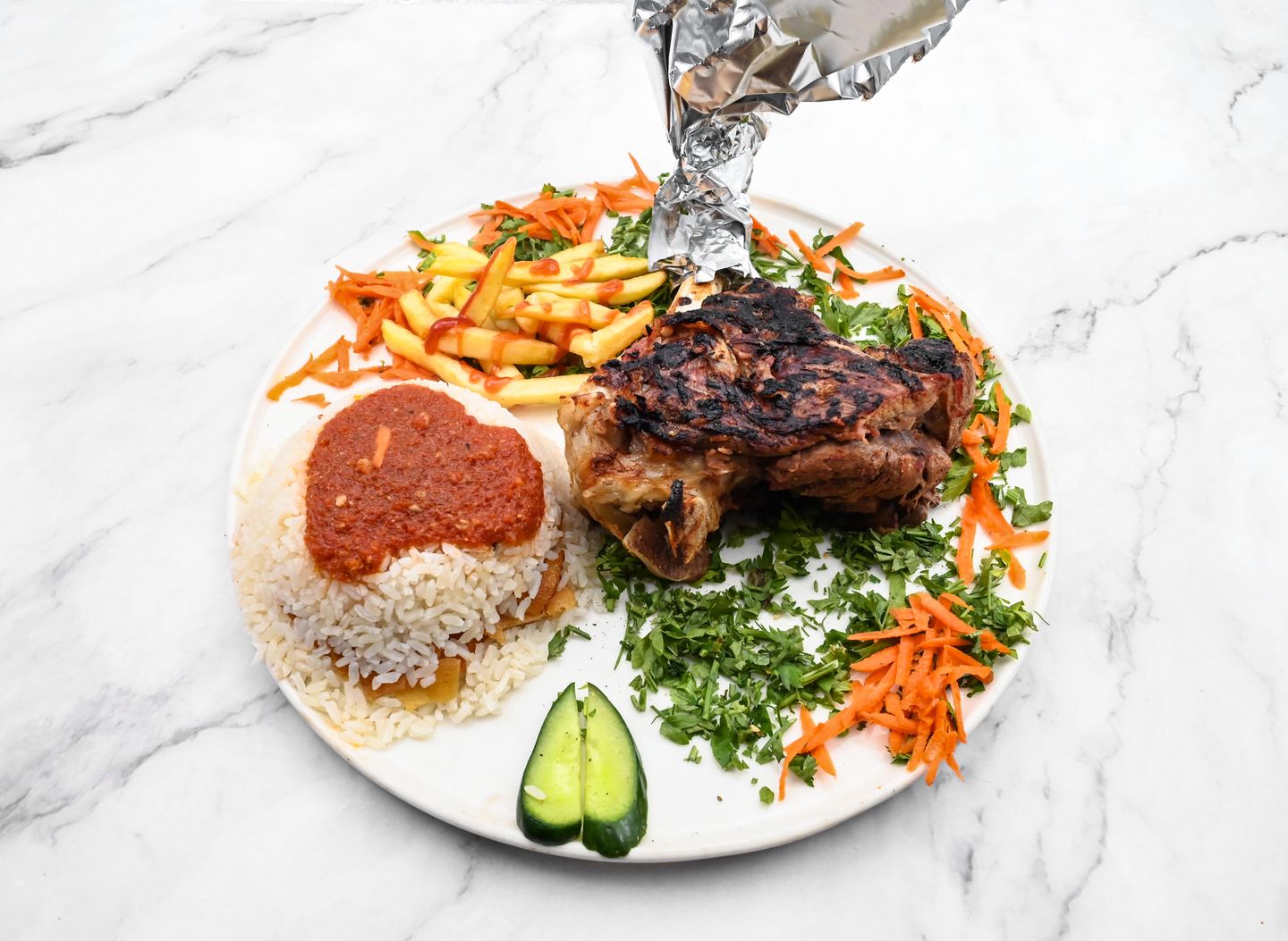 Grilled Meat Shank
