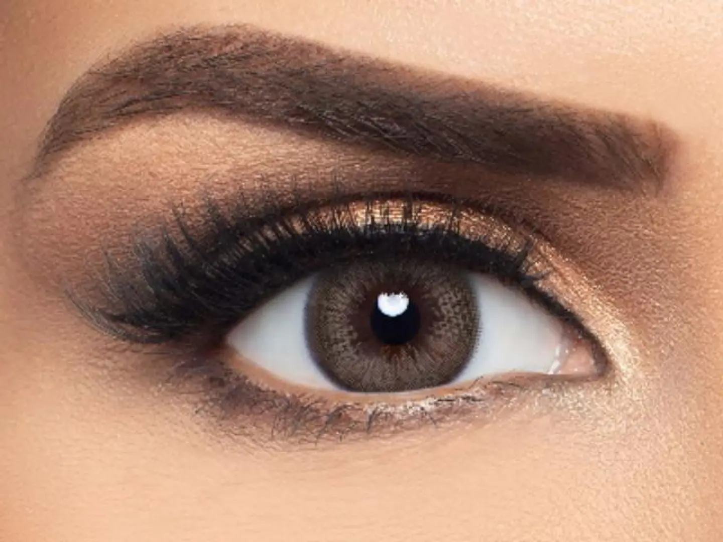 Layala Sable Brown Colored Lenses Pack Of 2 Contact Lens Replacement 3 Months