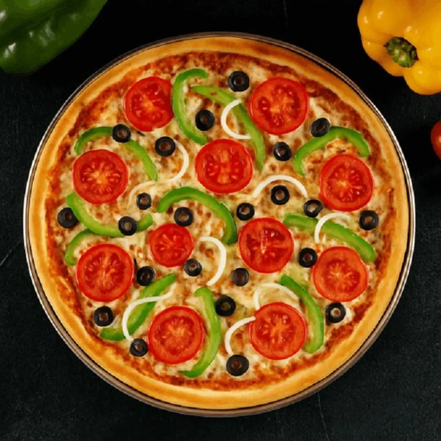 بيتزا بالخضار