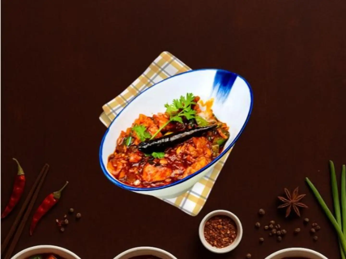 دجاج بصلصه شيزاون