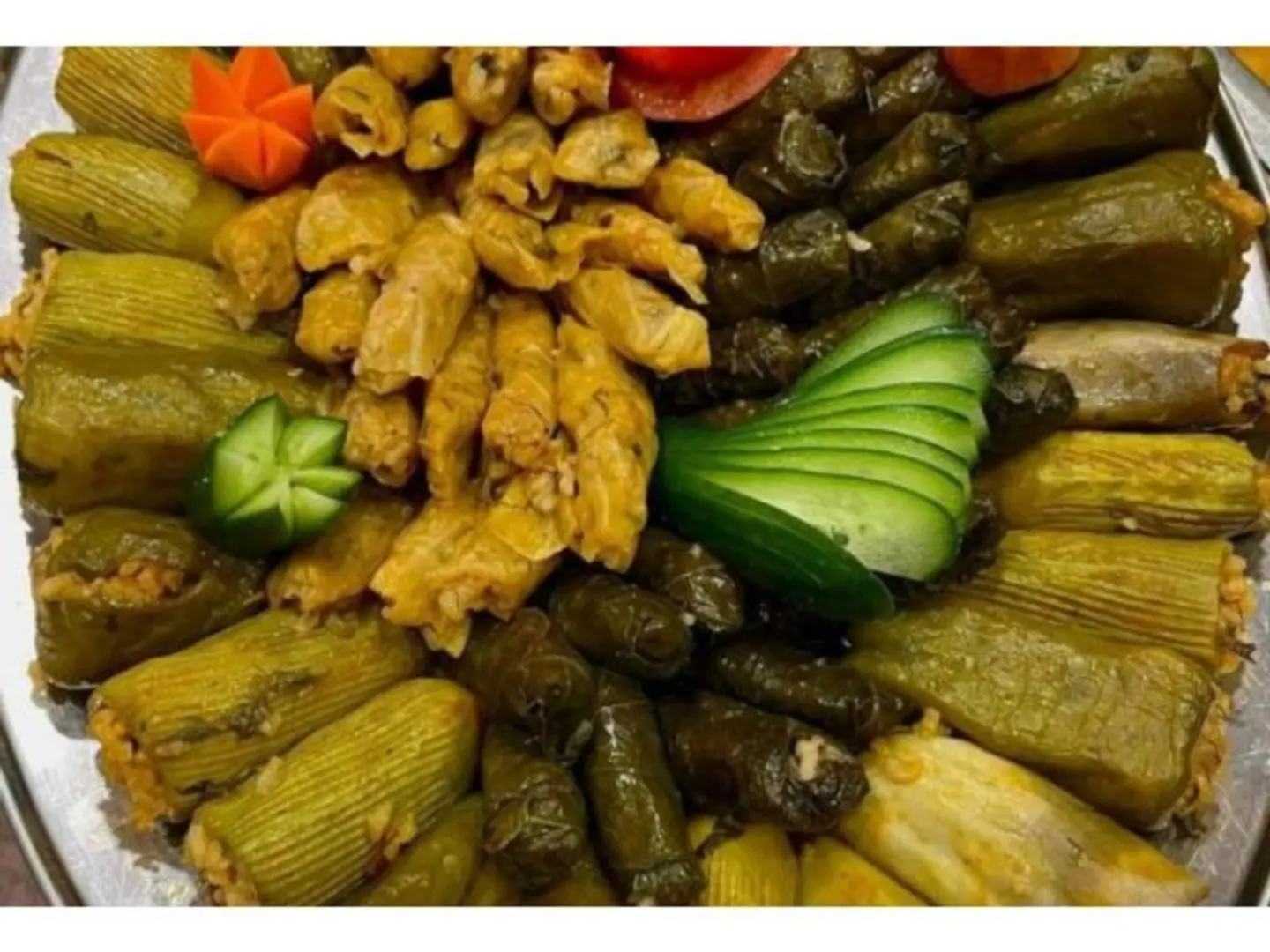 طبق محاشي ماما سمسمه العائلي