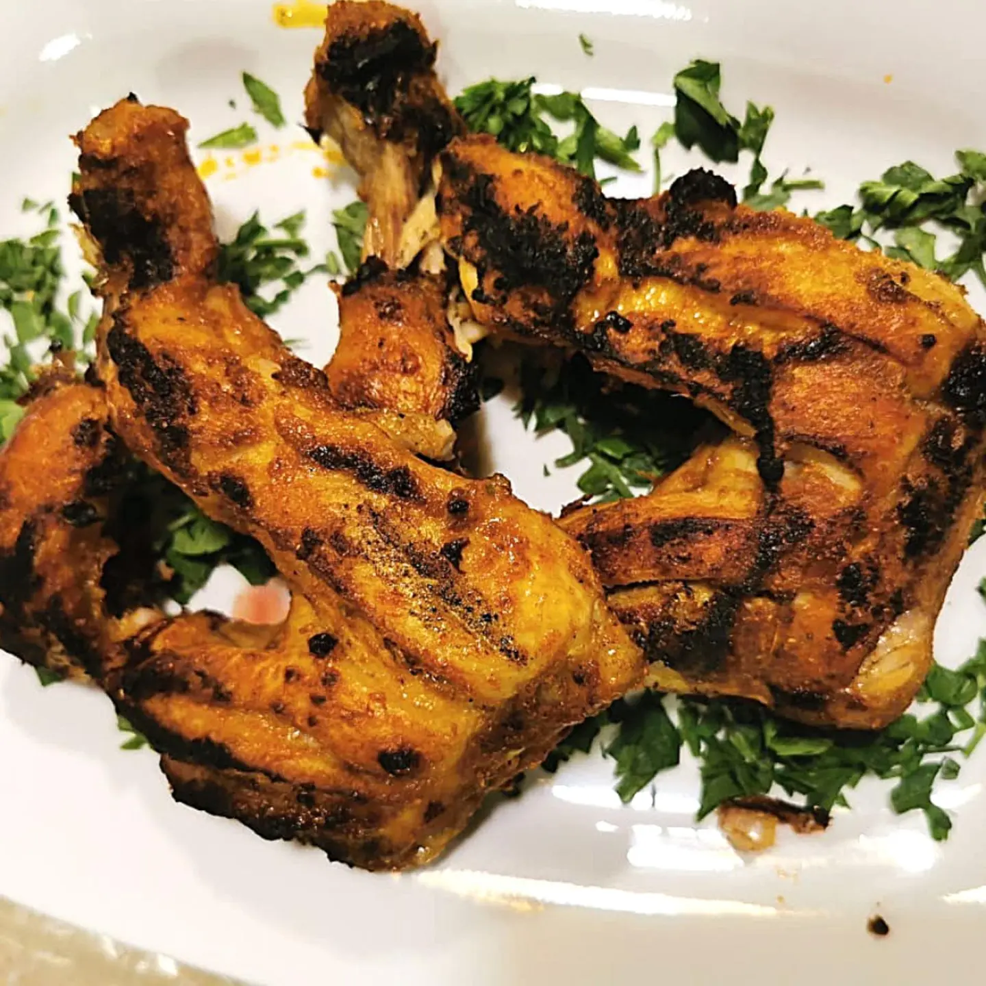 Half Grilled Chicken
