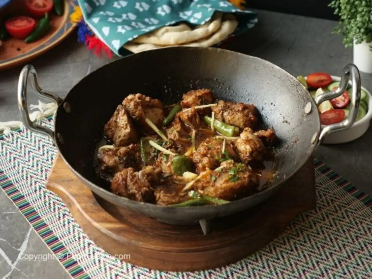 Chicken Peshawari Kadai
