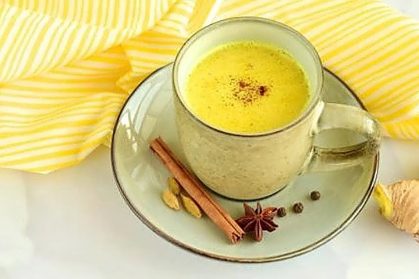 حليب زنجبيل