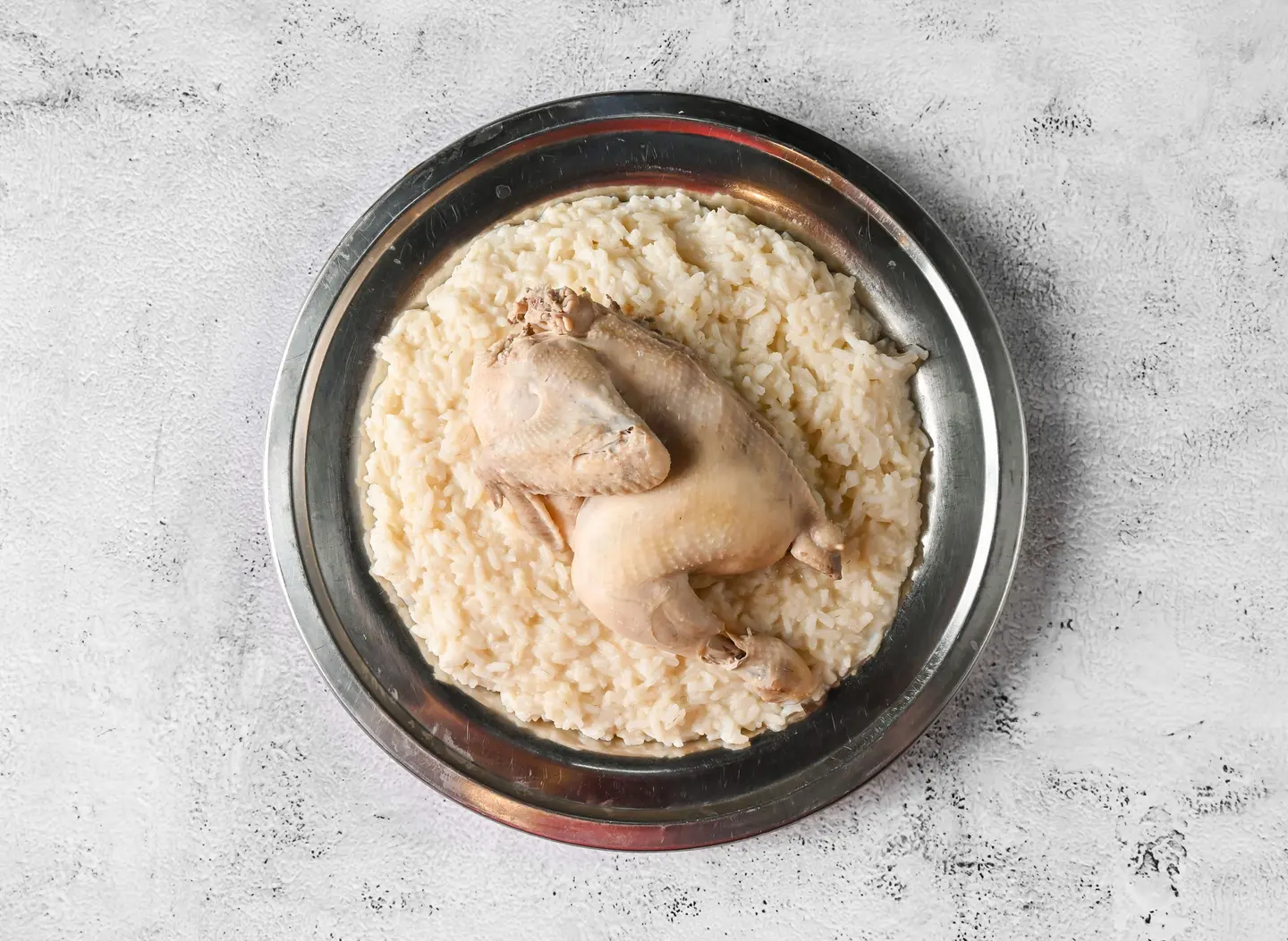 نص حبة دجاج سليق