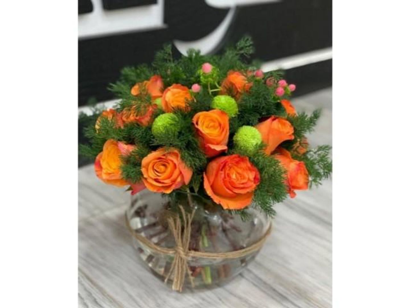 Orange Vase