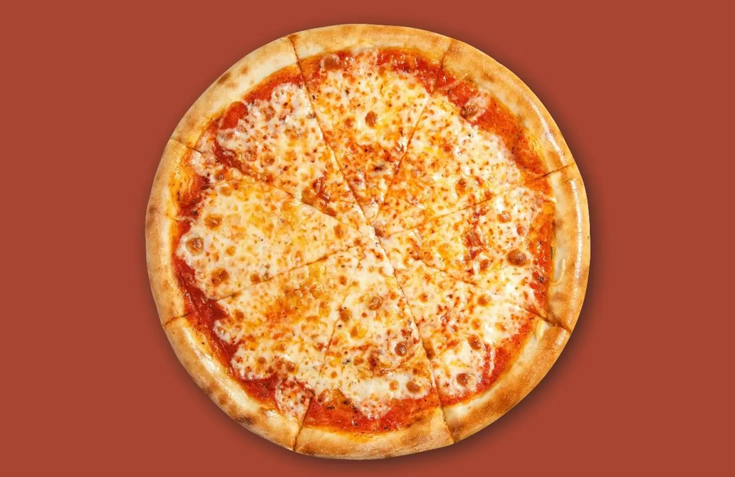 بيتزا جبن سائل