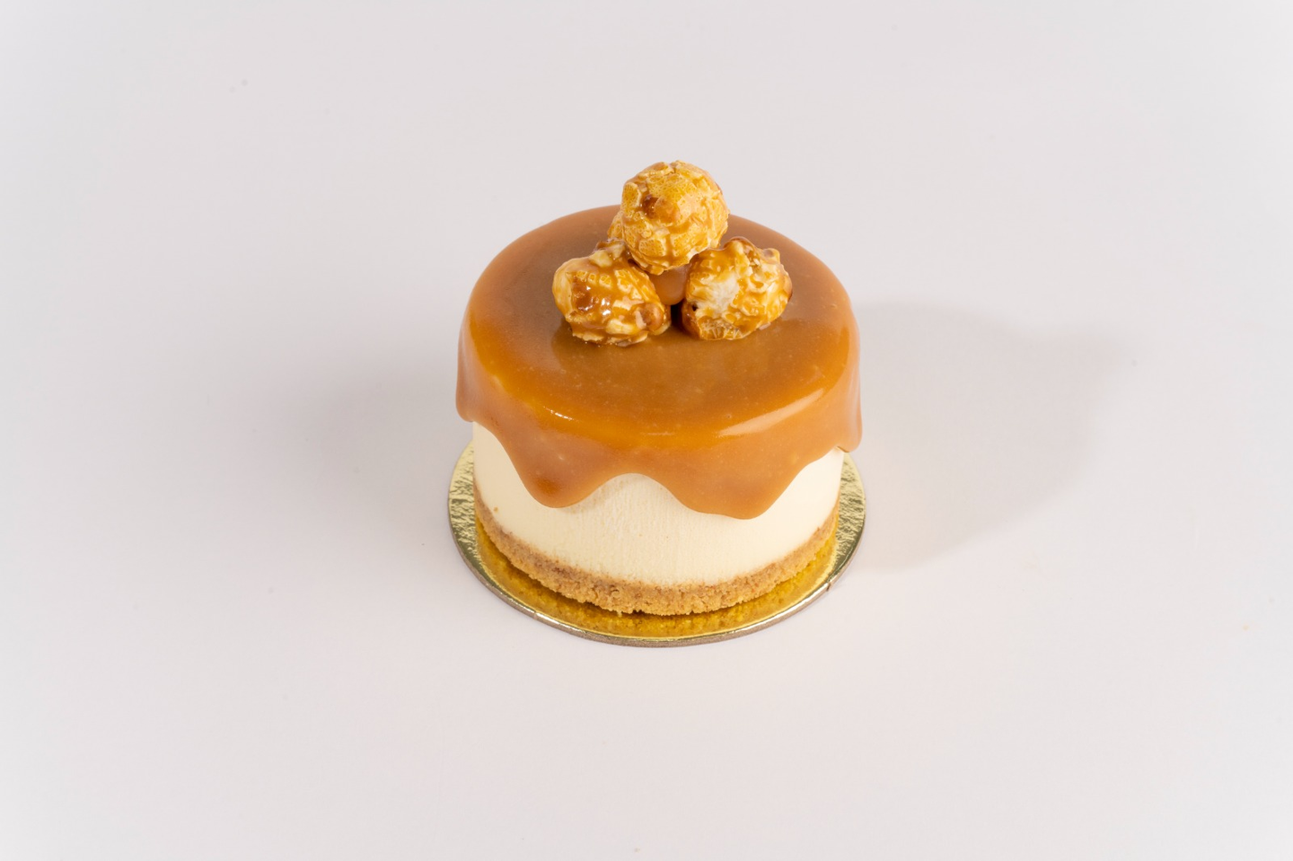 Popcorn Caramel Cheesecake