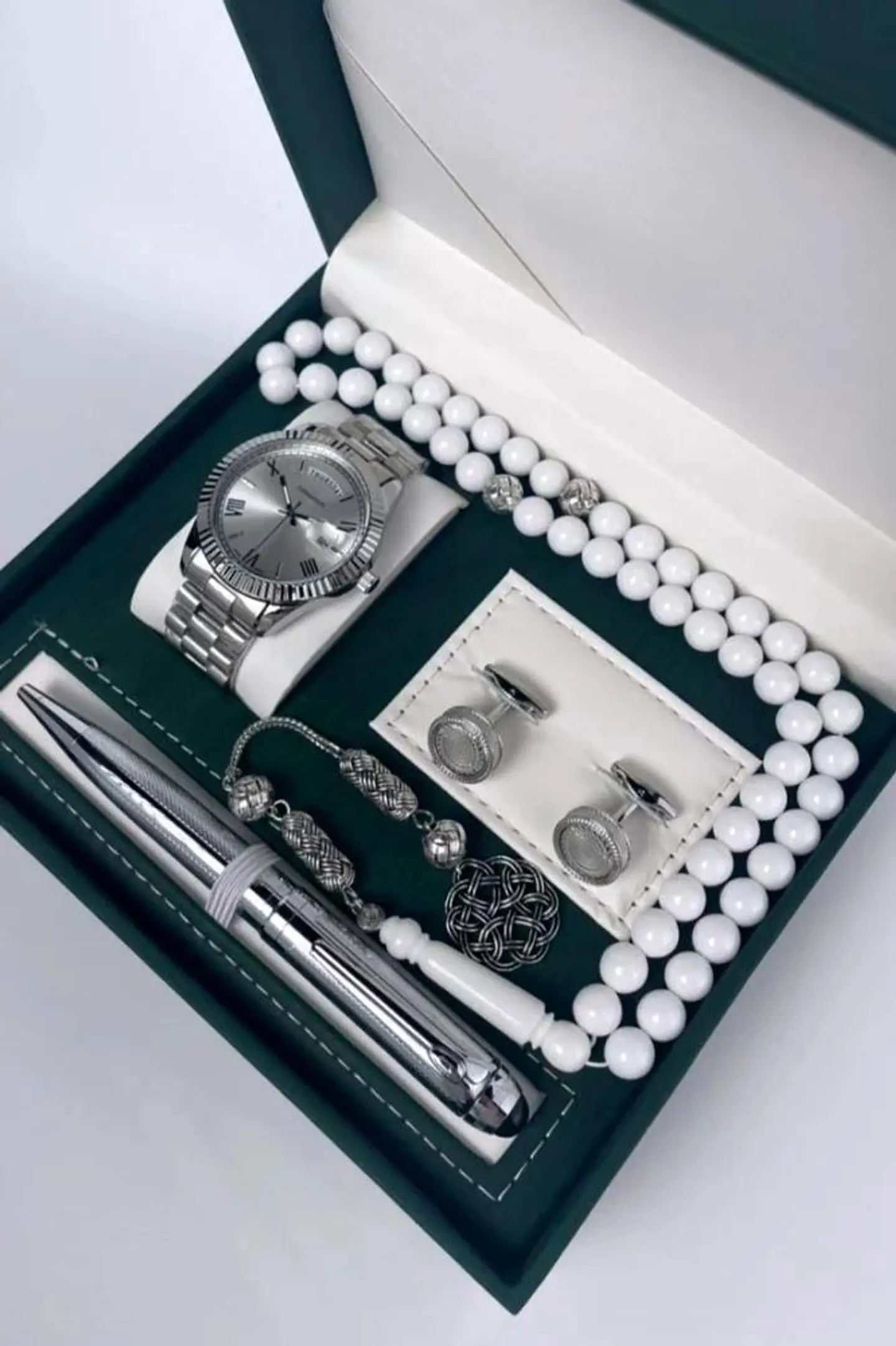 طقم ساعه رجالي 2