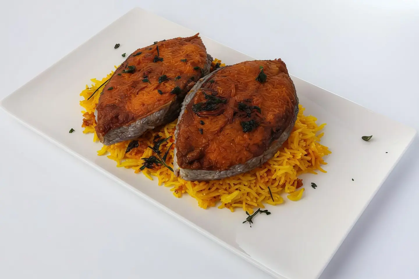 Mackerel Biryani