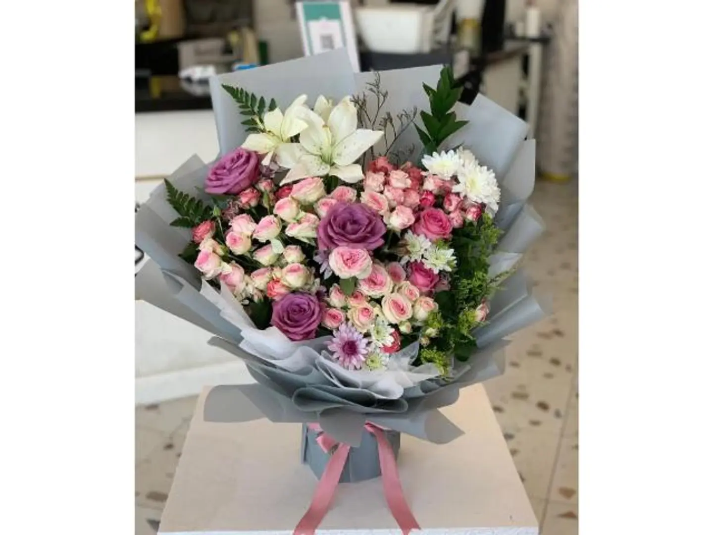 Of The Floral Scarf