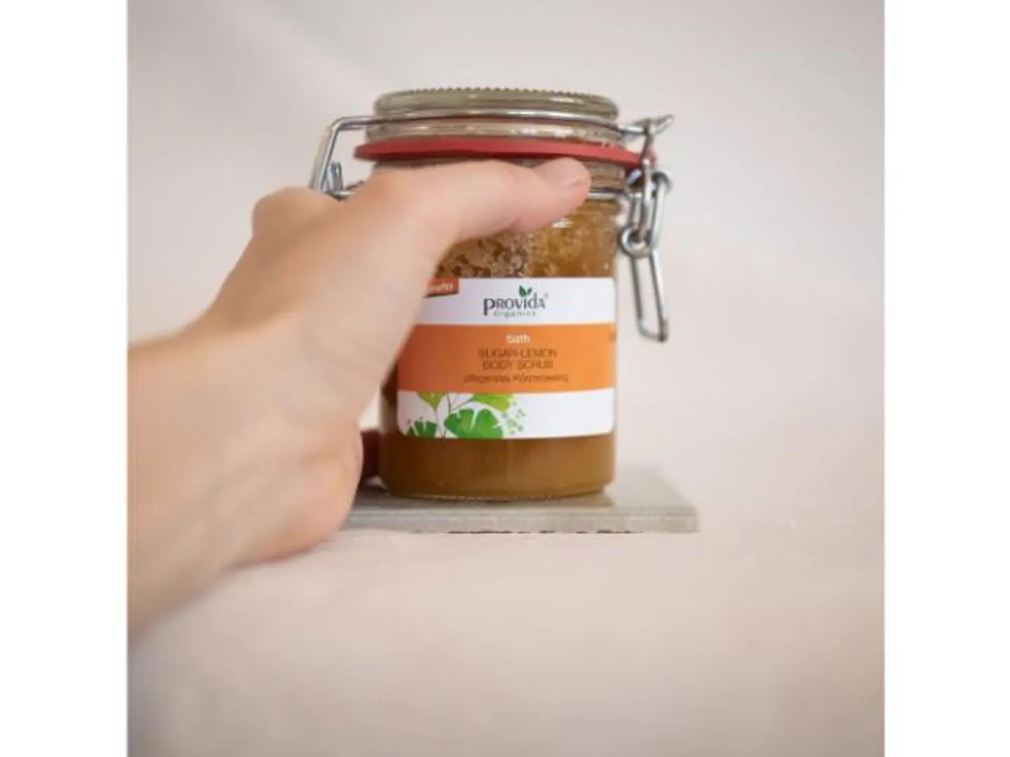 Organic Lemon Sugar Body Scrub
