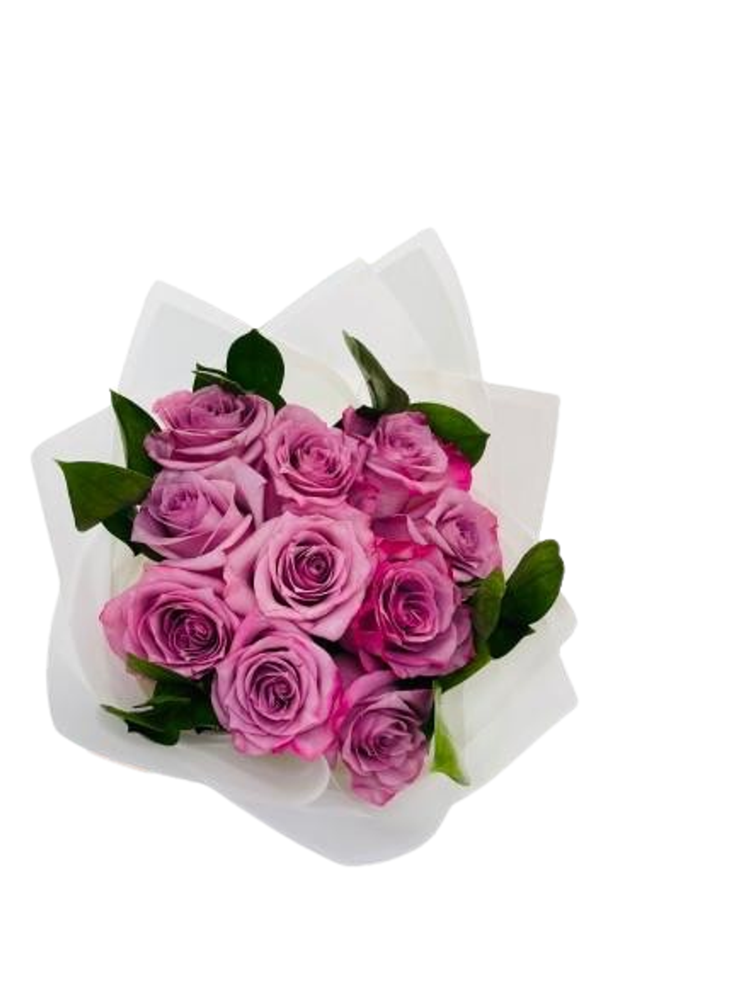 Purple Hand Bouquet