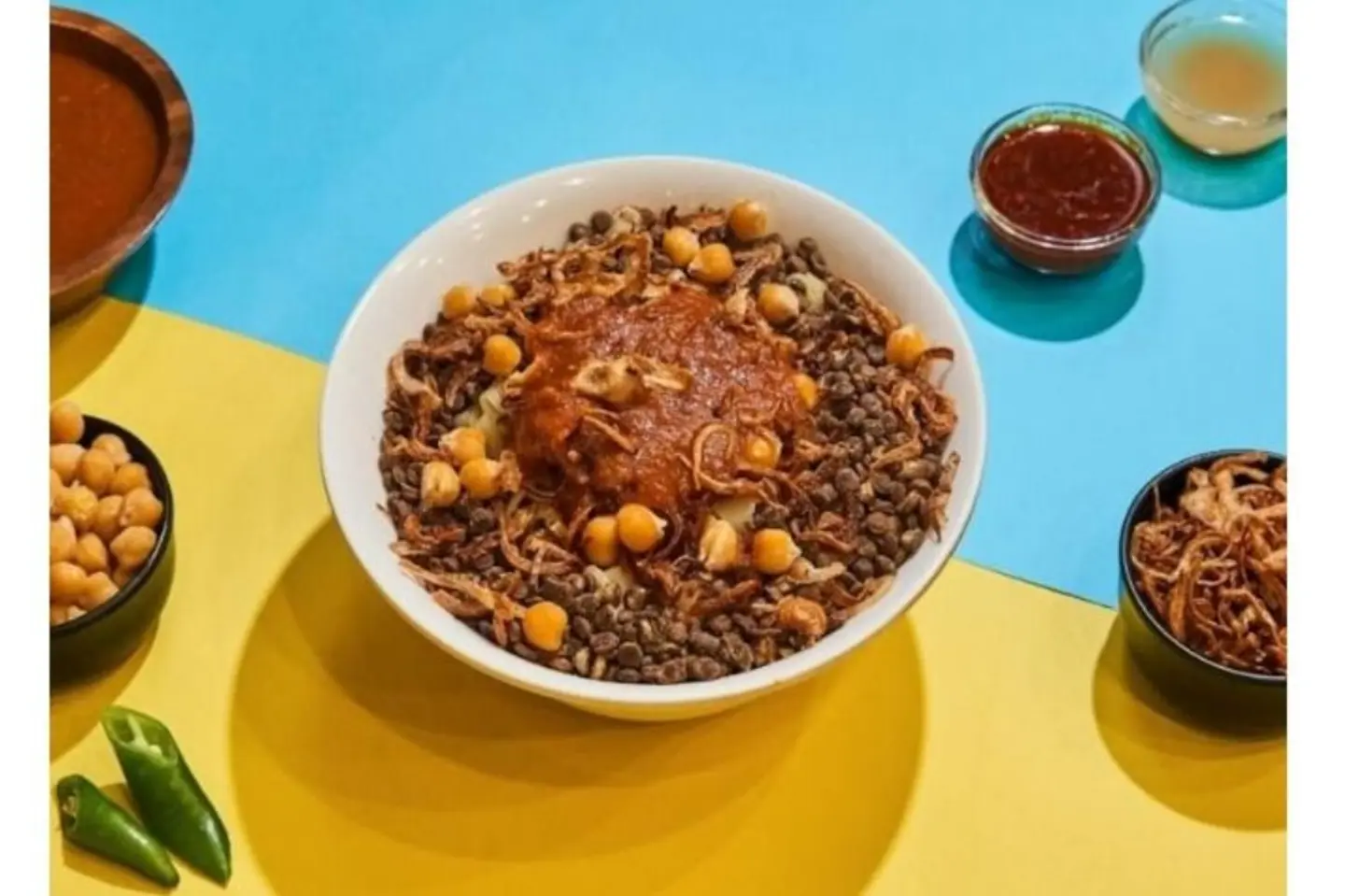 Plain Koshari