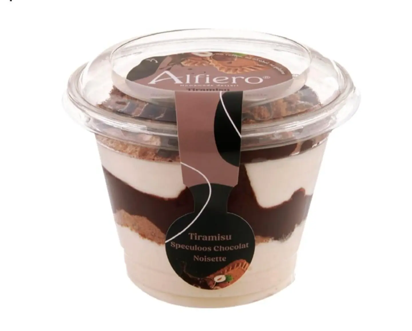 تيراميسو بنكهة بسكويت السبيكولوس والشيكولاته البندق