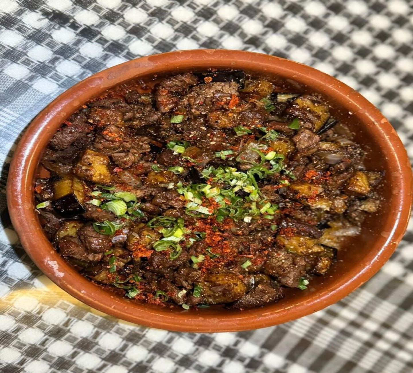 حميس لحم بالباذنجان