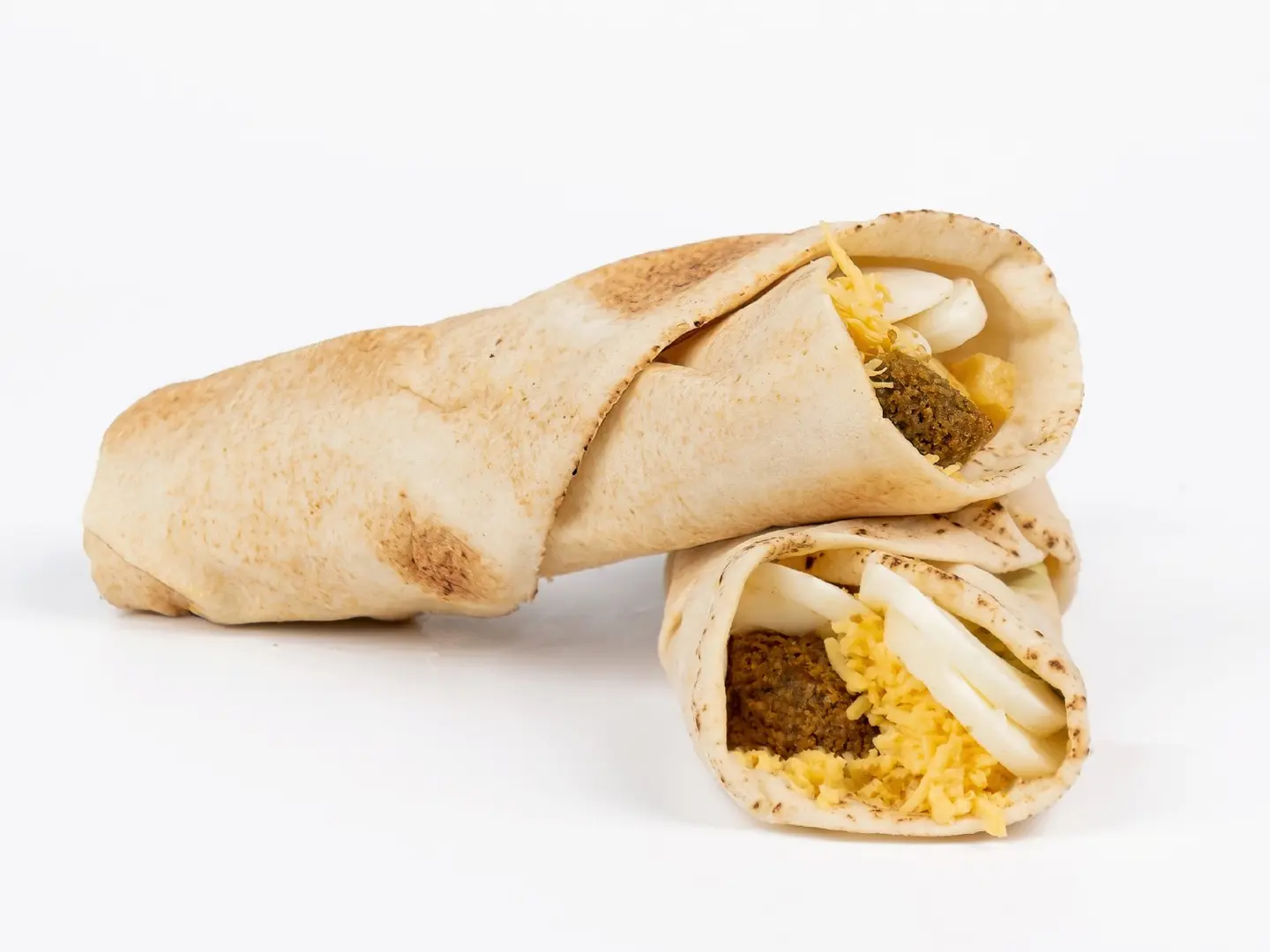 Falafel With Boiled Eggs