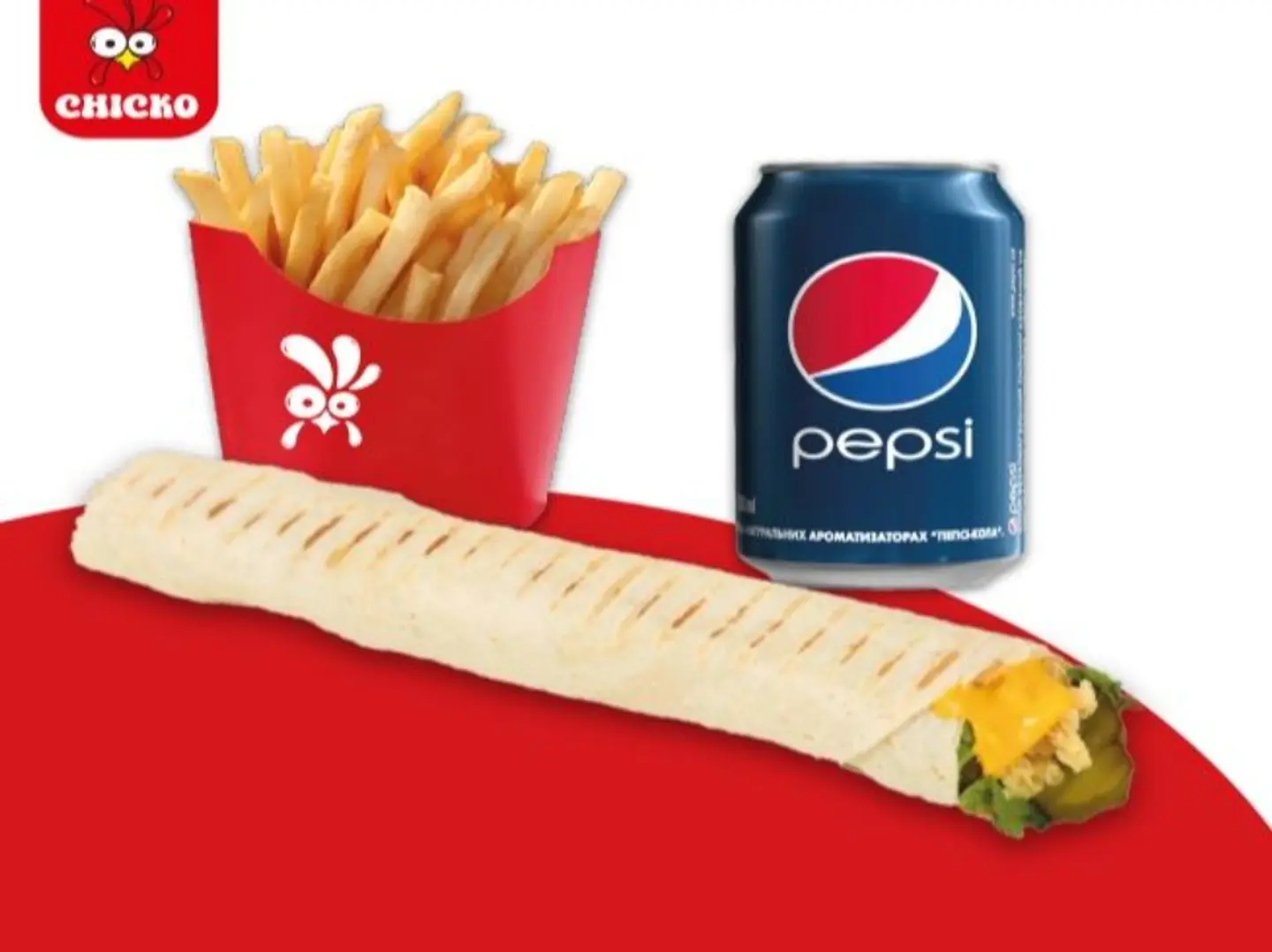 Honey Mustard Wrap Meal