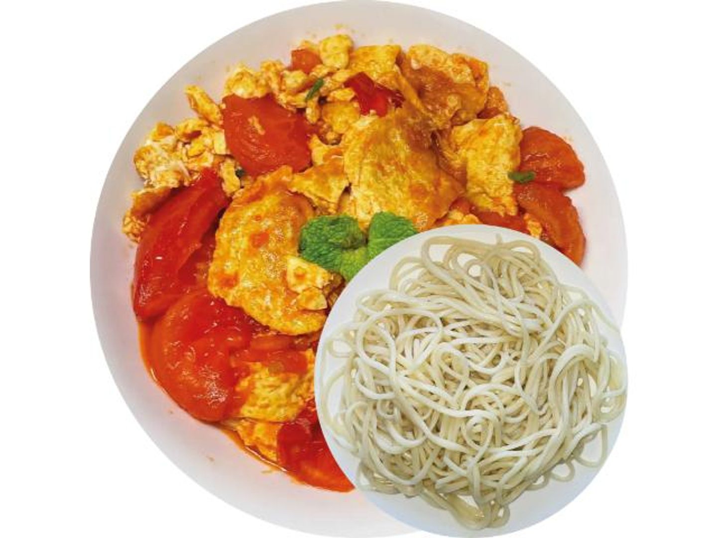 Lagman With Tomato And Egg