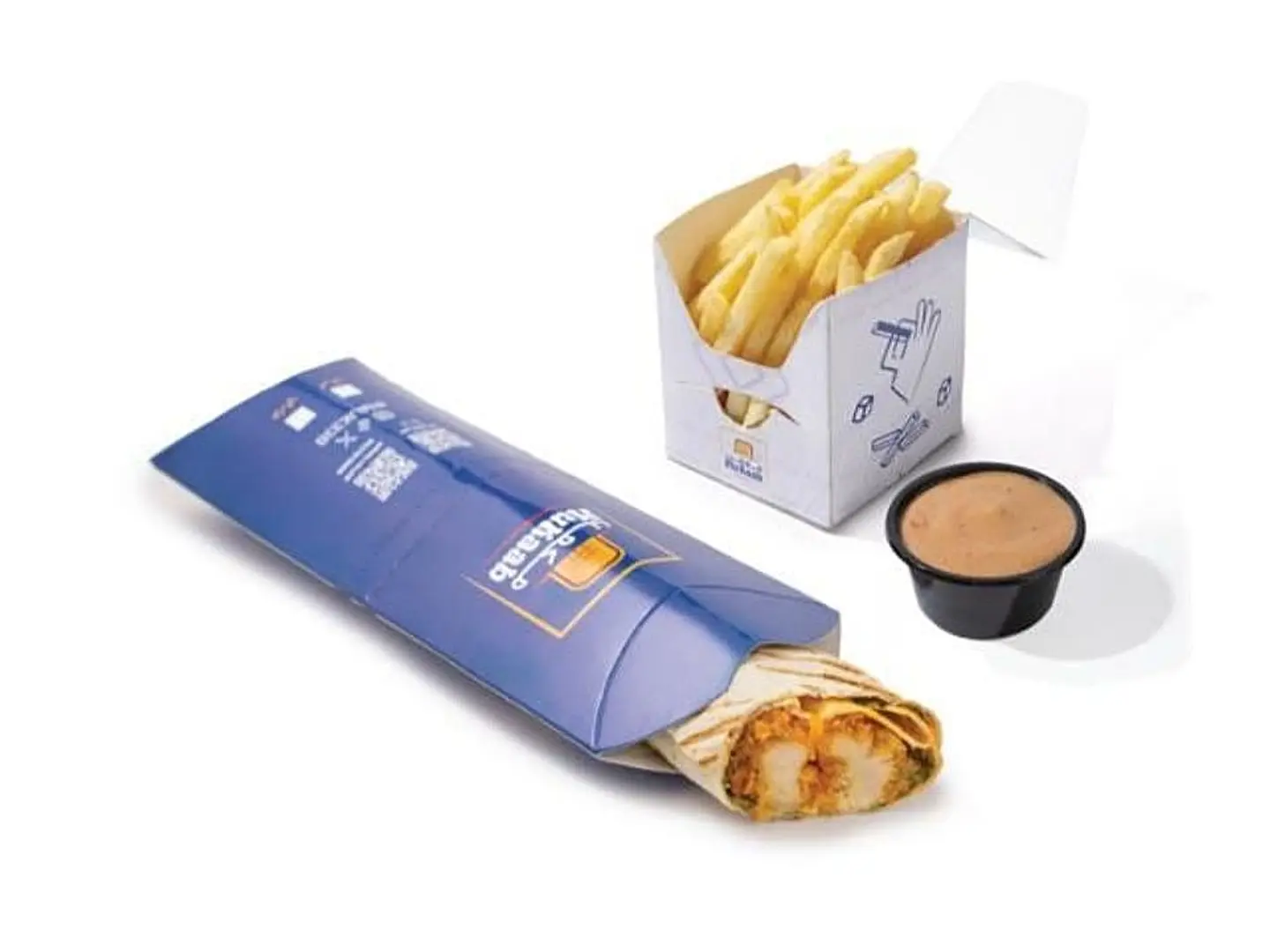 Spicy Chicken Wrap Meal