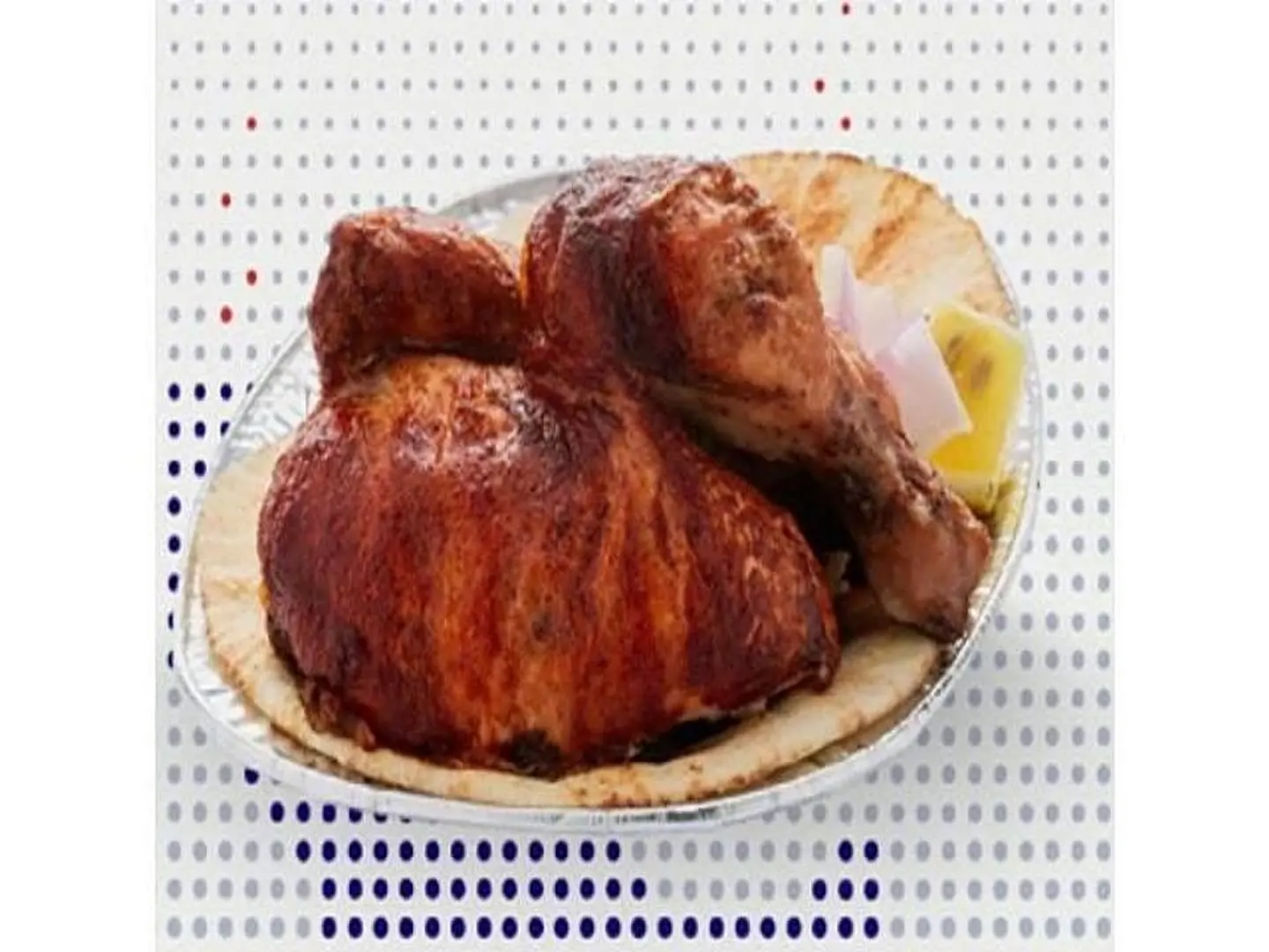 Half Grilled Chicken