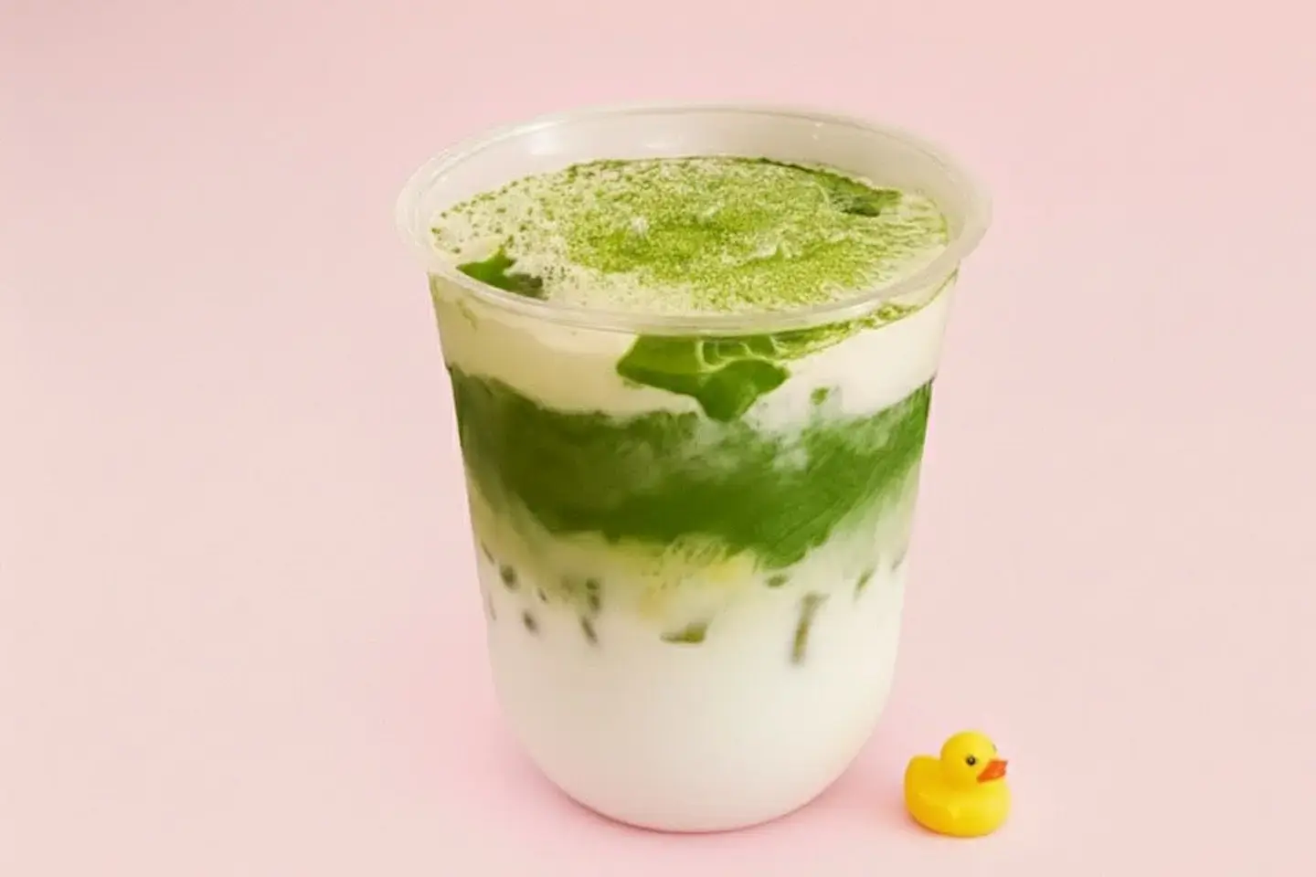 Iced Strawberry Matcha