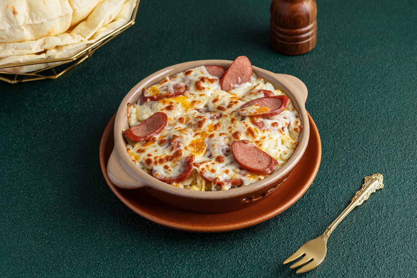 بطاطا بالجبنة و هوت دوغ