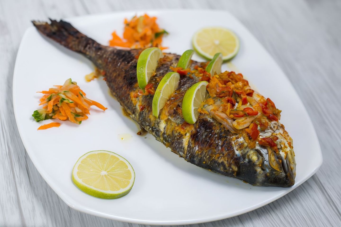Grilled Fish Meal
