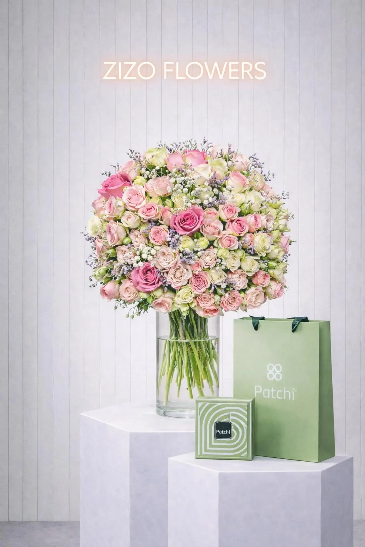 Rose With Patchi Chocolate17