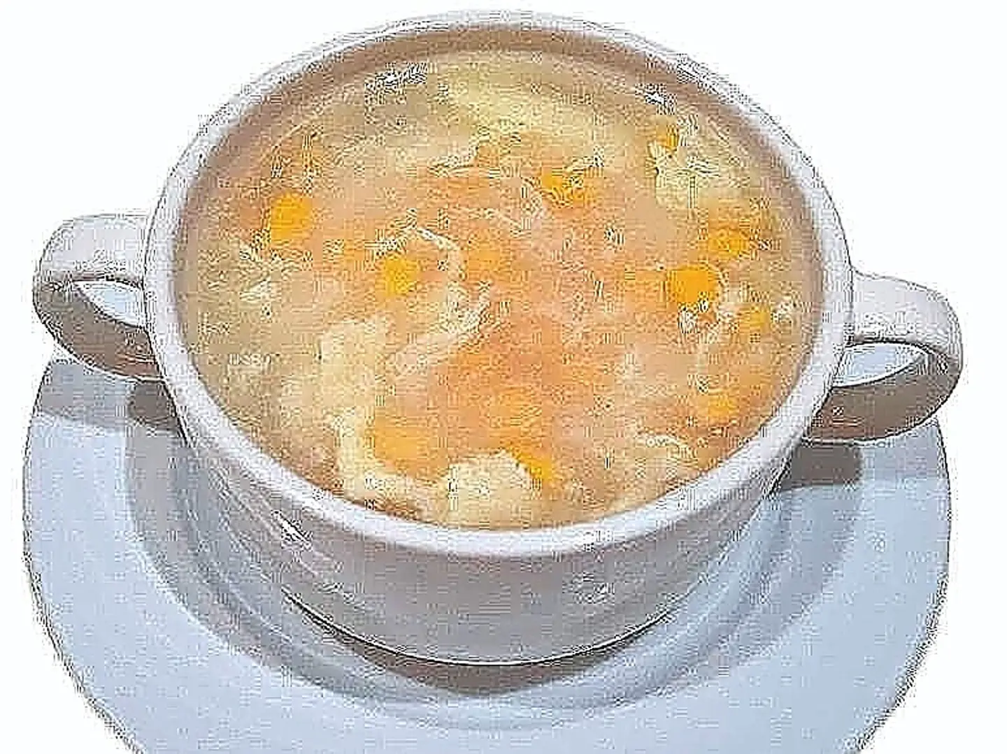 شوربة الذرة بالدجاج