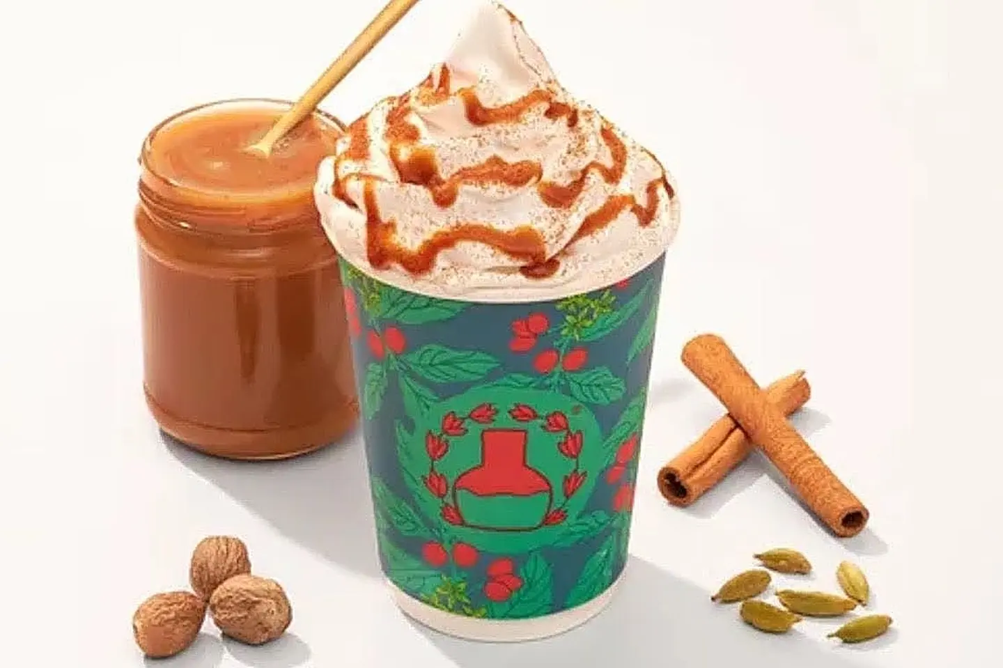 Salted Caramel Spiced Latte