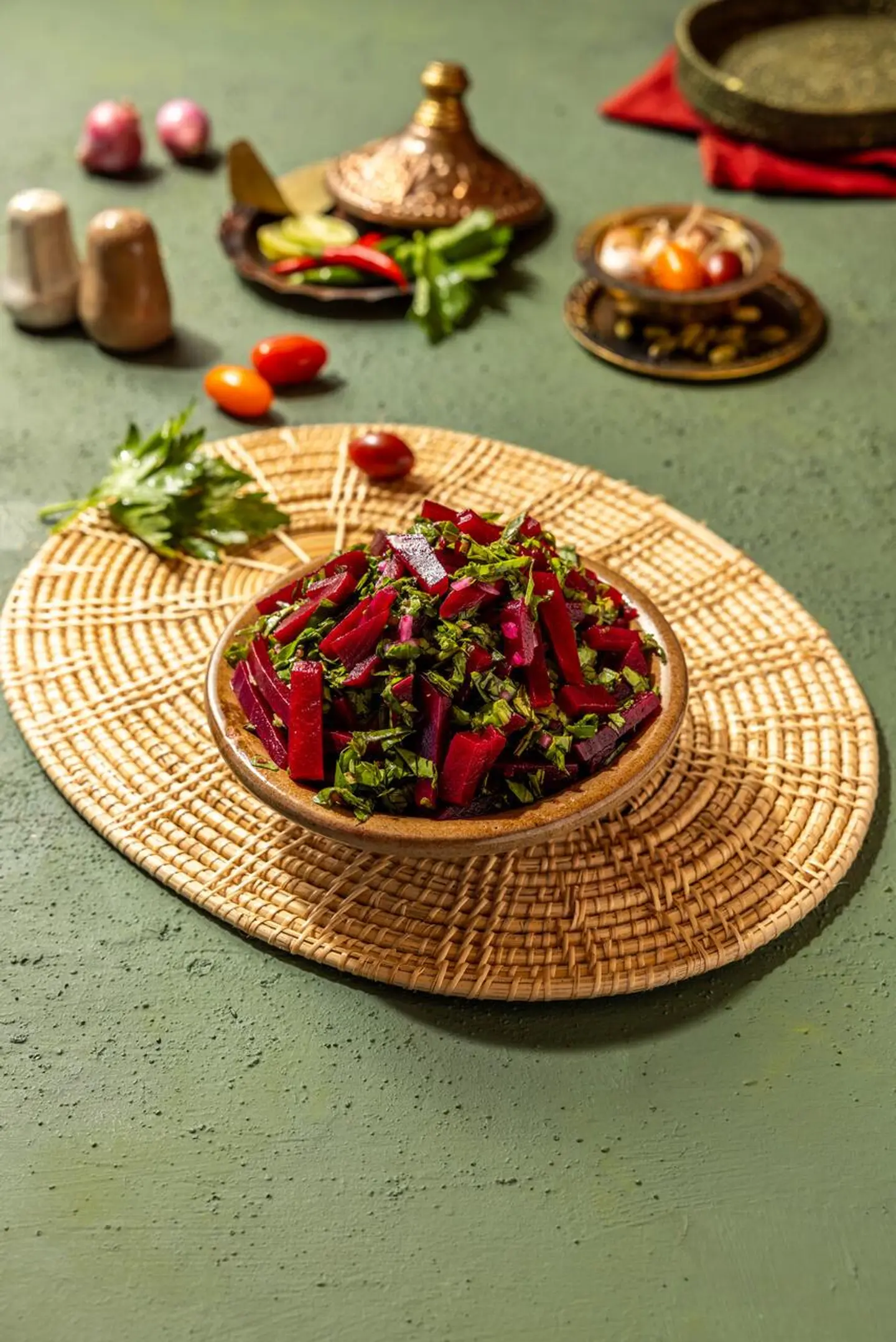 Beetroot With Rocca Salad